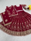 PC 517 Faux Georgette With Heavy Embroidery Coding Sequence Work Lehenga With Choli Dupatta Wholesale Clothing Distributors In India